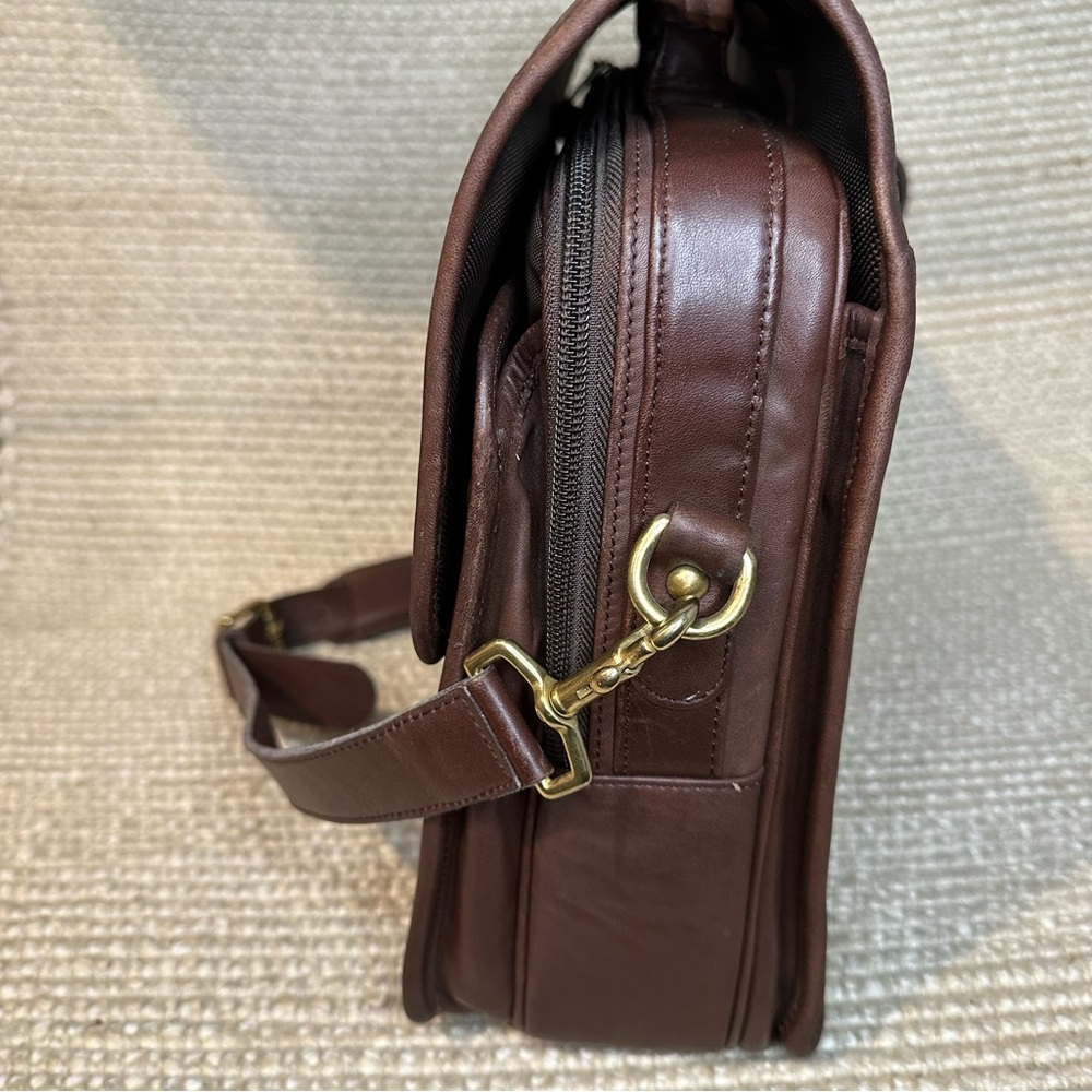 Coach Brown Leather Briefcase - Picture 16 of 16